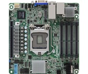 Asrock E3C256D4I-2T hovedkort Intel C256 LGA 1200 (Socket H5) Mini-ITX