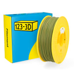 123-3D PLA Filament | Hemp Fiber Brown-green | 1,75mm | 1kg | Bio