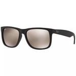 Ray-Ban RB4165 Men's Justin Rectangular Sunglasses