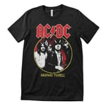 Hybris AC/DC - Highway To Hell 1979 Tour T-Shirt (S,Black)