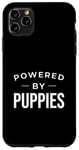 Coque pour iPhone 11 Pro Max Funny Puppy Dog Lover Powered by Puppies