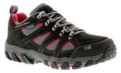 Karrimor Bodmin Low5 Ladies W Womens Walking Hiking Shoes Grey Textile - Size UK 4