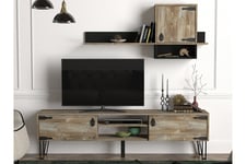 Tera Home TV-benk - TV-møbelsett Beige