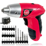 Mini Cordless Electric Screwdriver Handy Rechargeable Power Tool Drill Bits 4.8V