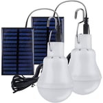 Ampoules Solaires led Lampe Extérieur ,Solaires Camping Lampe,Lampe Suspendue Solaires avec Panneau Solaire,éclairage Solaire pour Extérieur,