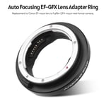 Andoer EF-GFX Camera Lens Adapter Ring for Canon EF-mount Lens to FujiFilm New