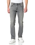 camel active Men's 488445 9+63 Straight Jeans,Grey,W33/L37