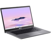 ASUS CX34 14" Chromebook Plus - Intel®Core i3, 256 GB UFS, Grey, Silver/Grey