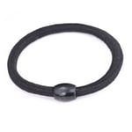 5pcs Hair Ties Thick Hair Hair Ties Curly Hair Black Elastic Hair Ties