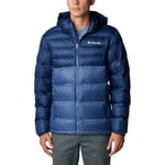 Columbia Buck Butte Insulated Hooded Jacket, Doudoune À Capuche Homme, Dark Mountain/Collegiate Navy, Taille XXL