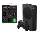 Microsoft Xbox Series S (1 TB SSD) & WD_BLACK C50 Expansion Card for Xbox Series X/S (512 GB) Bundle, Black