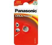 Panasonic - 1 kpl Alkalinappiparisto LR44 1,5V 120 mAh