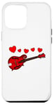 Coque pour iPhone 12 Pro Max Mandoline Saint Valentin Musicien