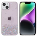 Trolsk Starry Sky Glitter Cover (iPhone 14 Plus) - Rosa