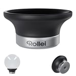 Rollei Support de lensball pour Tous Les Types de lensballs avec Support de Ventouse et Filetage 1/4" à Monter sur Un trépied Photo pour éviter Que la Balle ne Roule.