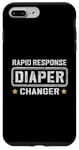 iPhone 7 Plus/8 Plus Funny Diaper Changer Newborn Dad On Duty Expecting Baby Mom Case