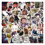 54X Baldur's Gate 3 Dungeons Gale Astarion Dragons Shadowheart Stickers Graffiti