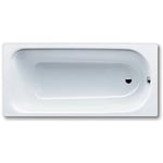 Eurowa Baignoire rectangulaire 150x70 cm acier émaillé, Blanc alpin (119600010001) - Kaldewei