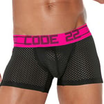 Code 22 Kalsonger Motion Push-Up Trunk Svart/Rosa Medium Herr