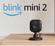 Brand New Blink Mini 2 Plug-in Smart Security HD Camera Built In Spotlight BLACK