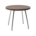 Carl Hansen - CH415, Oljad Valnöt, Rostfritt stål - Sidobord - Hans J. Wegner - Träfärgad - Metall/Trä