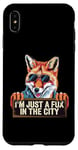 Coque pour iPhone XS Max I'm Just a Fox in the City Design Cool Urban Design