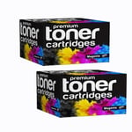 2 x Magenta Toner Cartridges For HP 203A CF543A M254dw M254nw M254dn M280nw