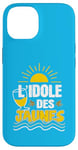 Coque pour iPhone 14 L'idole des Jaunes Humour Fleur d'Anis Apéro Pastaga