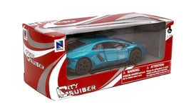 Lamborghini Aventador LP700-4 Turquoise Métallique City Cruiser 1:3 2 Model