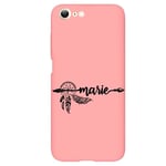 Coque rose Iphone 7 8 et SE 2020 et 2022 avec votre prenom 6 dreamcatcher