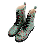 DOGO, Zipsy Your Wings, Your Dreams, Vegan, Chaussures femme, Bottes et bottines, Multicolore Chaussures imprimées, 41 EU