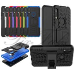 For Huawei Y6s Case, Slim Shockproof Builder Heavy Duty Tough Phone Case Cover