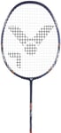 Victor QuadTec Ripple Badminton Racket - Grey/Silver. 4 Grip