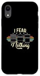 iPhone XR I Fear Nothing Retro Loves Video Producer Camera Operator Case