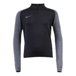 Nike B NK Dry STRKE DRIL Top T-Shirt à Manches Longues Garçon Black/Black/Wolf Grey/(Anthracite) FR : S (Taille Fabricant : S)