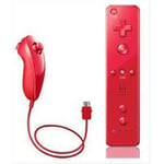 Manette Wiimote Rouge - Wii Nunchuck