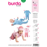 Burda 9423 - Babysett EUR: 56-80, US 1M-12M