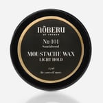 Nõberu Moustache Wax Light Hold Sandalwood 25 ml