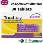 Treathay Fexofenadine 120mg 30 Tablets Allergy Relief