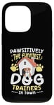 Coque pour iPhone 13 Pro Pawsitively Les dresseurs de chien les plus drôles de la ville