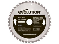 Evolution Widia Sirkelsag For Kapping Av Tre 255X25mm 40Z (Evo-255-40-D)