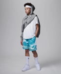 Short Nike Jordan 95C398 BG8 Aquarelle Jr Enfant Jumpman Bleu