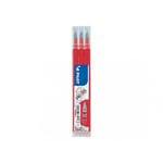 UNKNOWN Pilot, LOT de 2 Sets de 3 Recharges Roller FriXion Ball Rouge (BLS-FR7-R-S3)