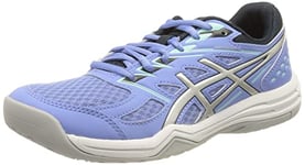 ASICS Women's Upcourt 4 Low Sneakers, Periwinkle Blue Pure Silver, 4 UK