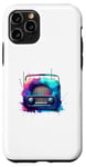 Coque pour iPhone 11 Pro Radio Vintage Radios Antiques