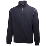 Helly Hansen Genser half zip marine l oxford 