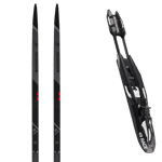 ROSSIGNOL Pack ski de fond Rossignol Delta Comp R-skin 25 + Fixations Mixte Gris / Noir Rouge taille 191 2025