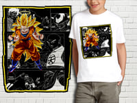 T-Shirt Blanc Enfant Collection Manga Dragon Ball Z 426