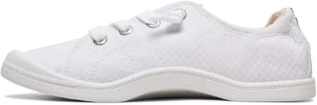 Roxy Femme Rory Chaussures Plates Basket, Blanc, 36.5 EU