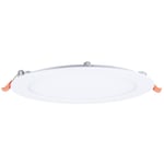 Downlight led extra-plat 12W - Couleur blanche - 6500K - Coupe ø